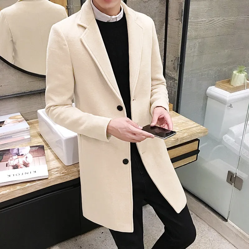 (10 colors) autumn and winter new men's coat