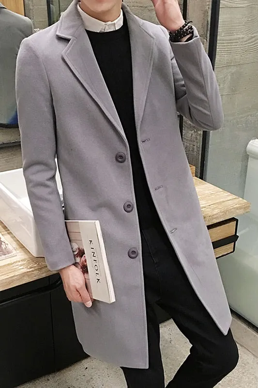 (10 colors) autumn and winter new men's coat