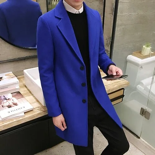 (10 colors) autumn and winter new men's coat
