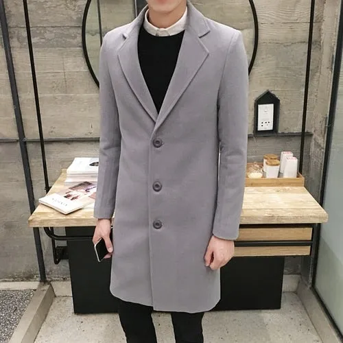 (10 colors) autumn and winter new men's coat