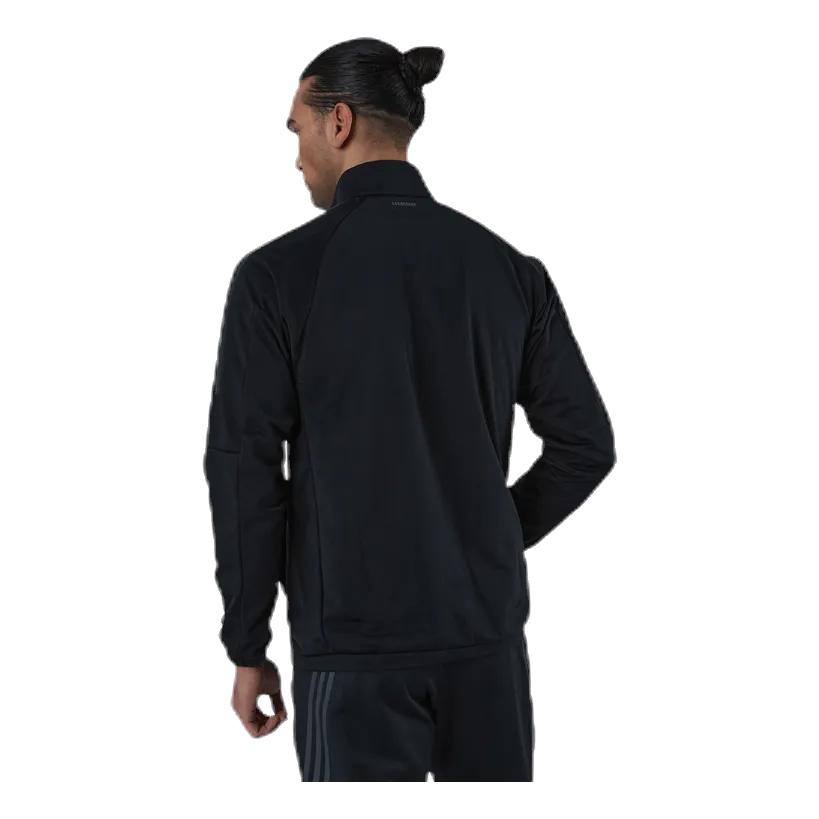 3 Stripes Knit Jacket Black