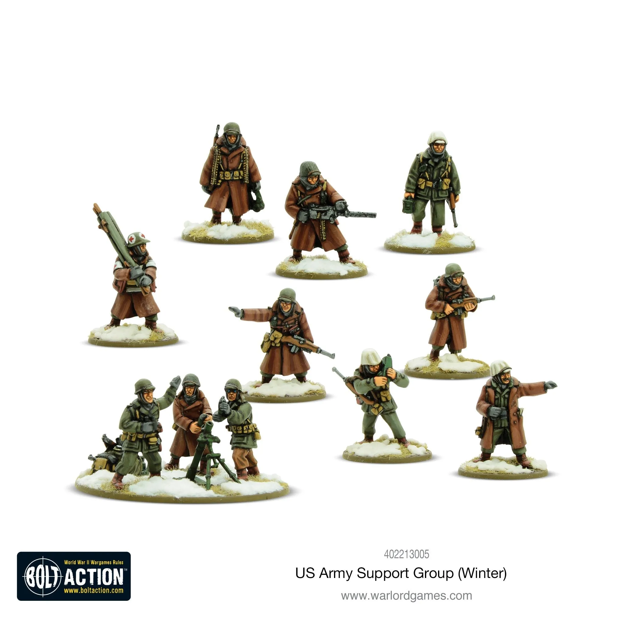 Bolt Action: US Army - (Winter) Support Group