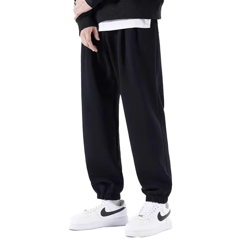 Casual Ankle-Length Drawstring Pants