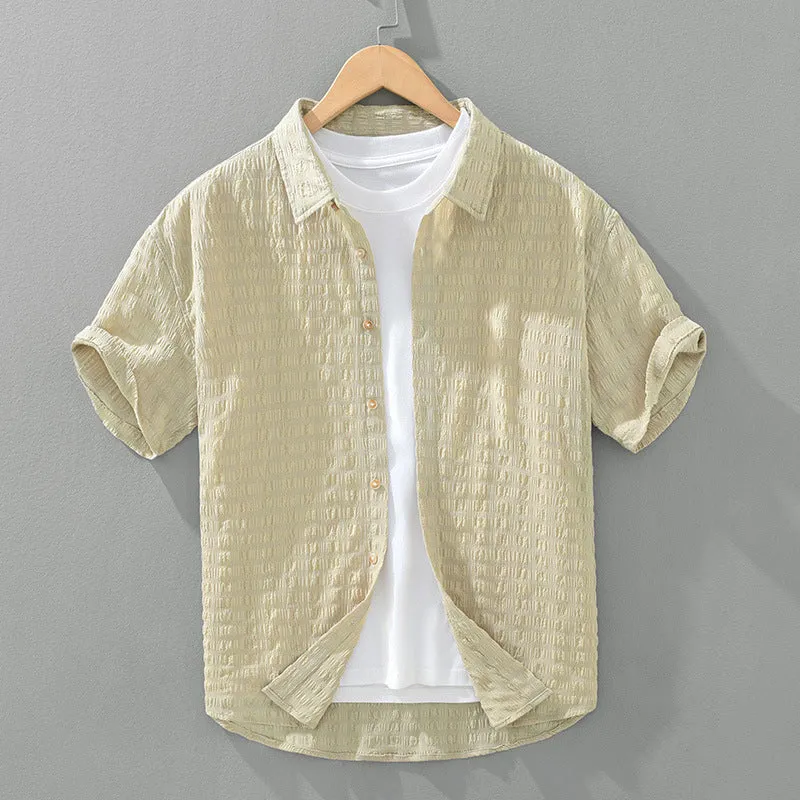 Casual Textured Shirt