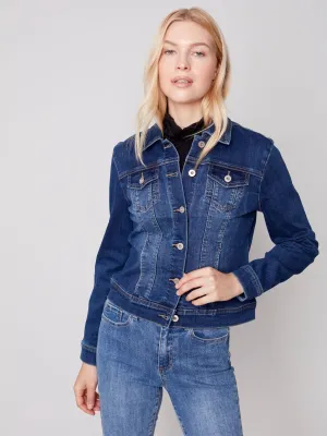 Charlie B Jean Jacket  C6302S-431A  Indigo