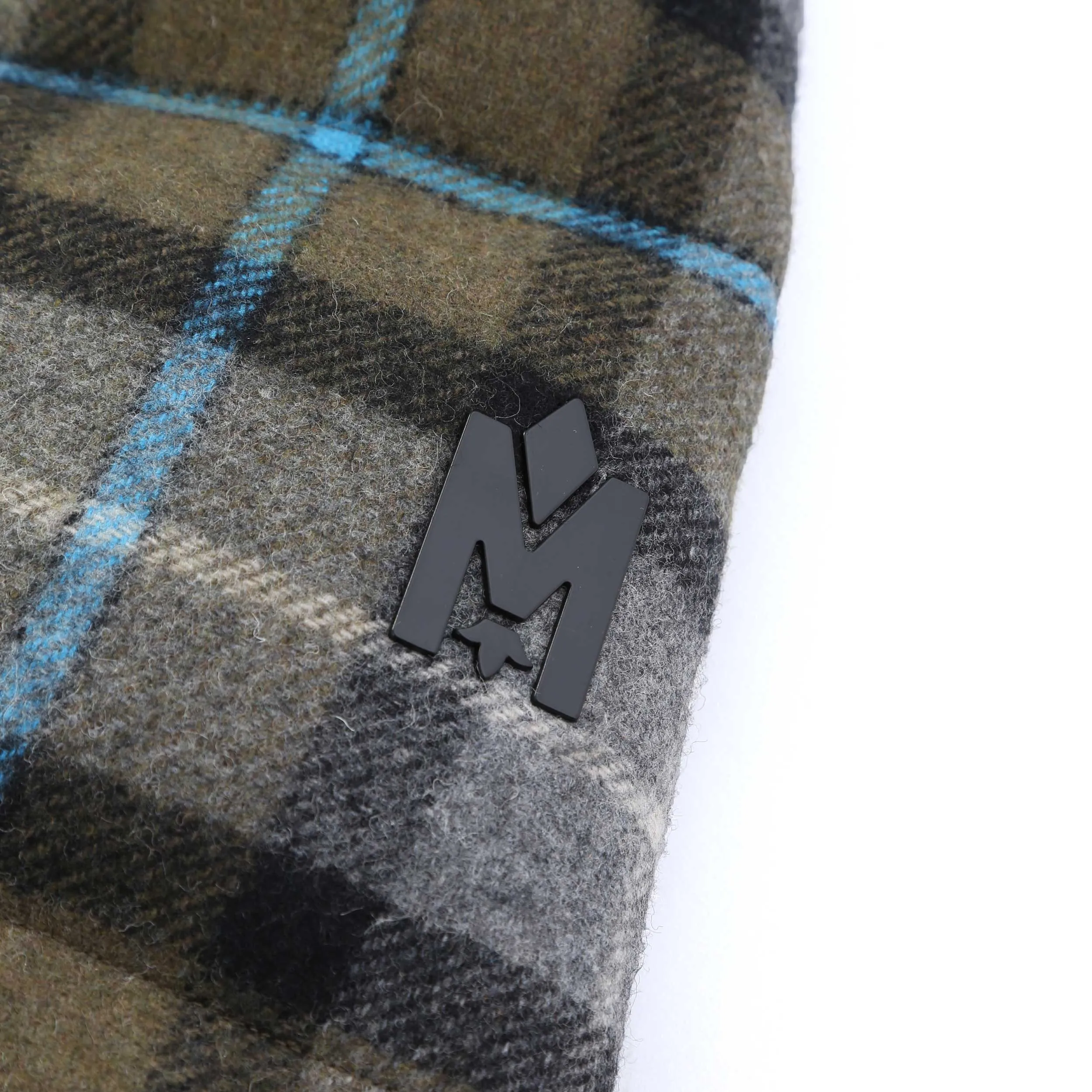 Stylish Mackage Sydney Plaid Jacket in Navy