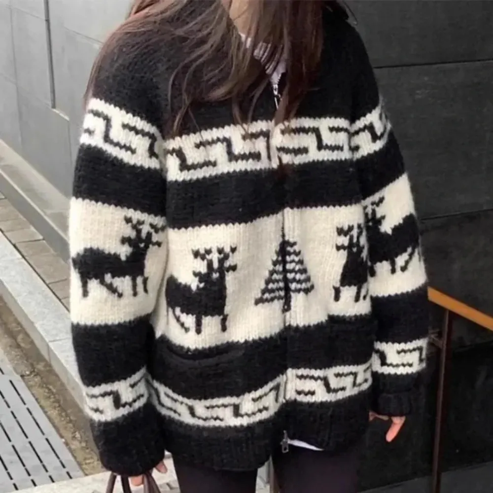 Rayla | Dames Winter Gebreide Jas | Warm