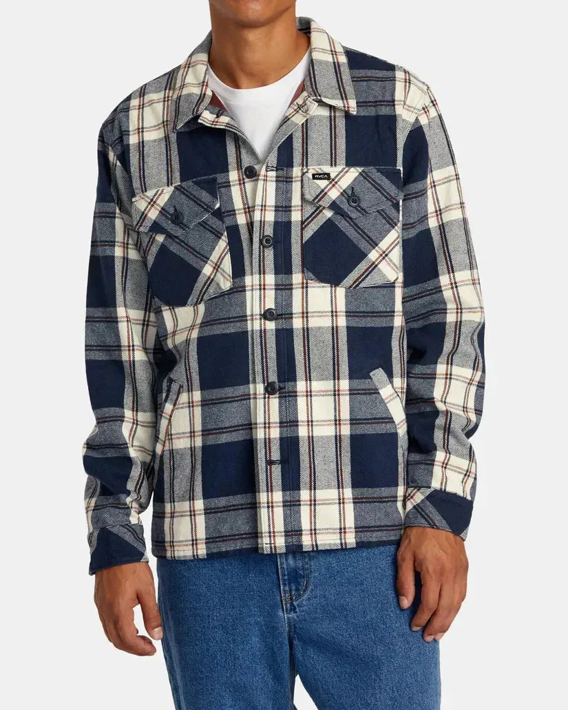 RVCA Men's Flight Risk Shirt Jacket
