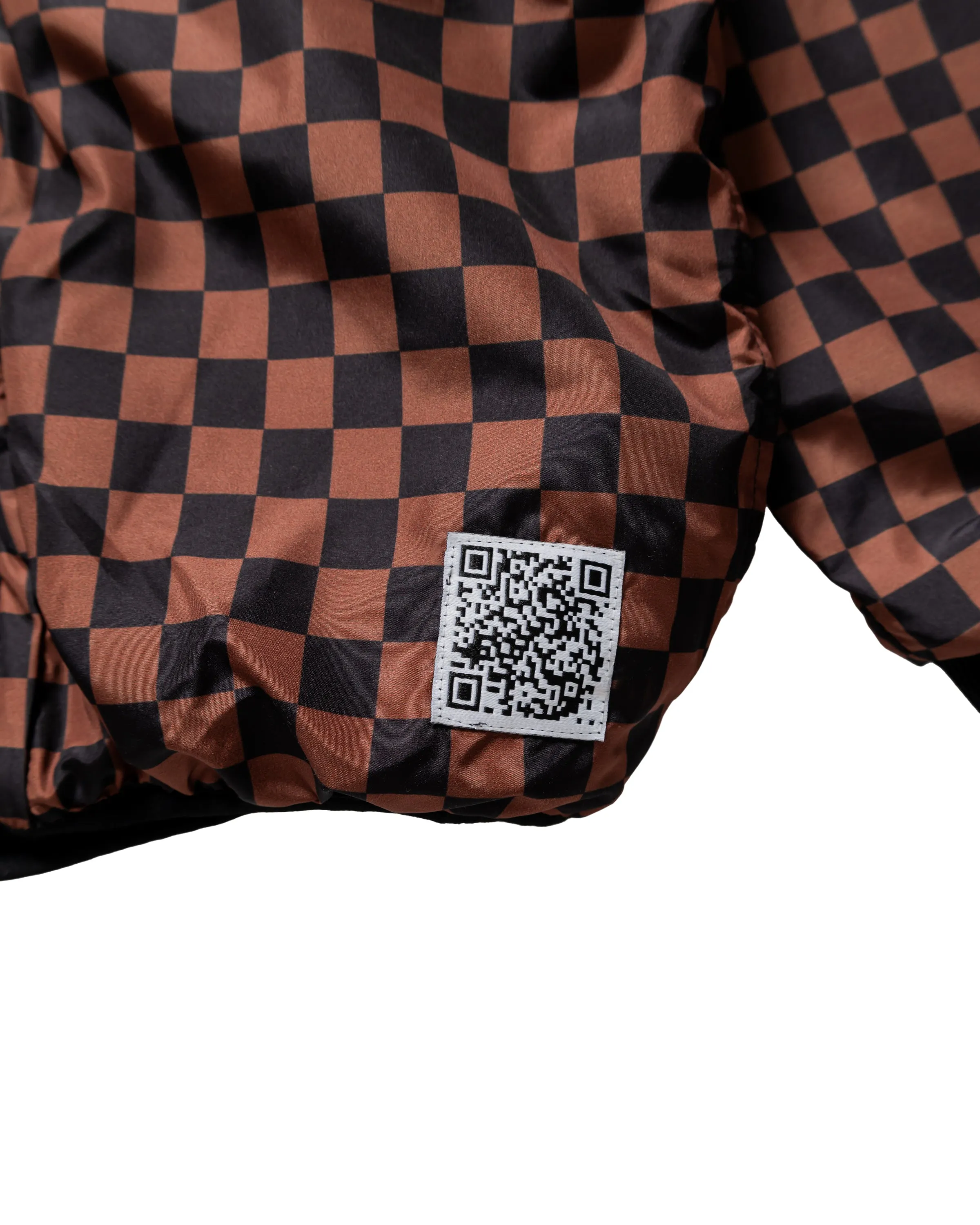 Sticker Bomb Cotton Nylon Double Jkt