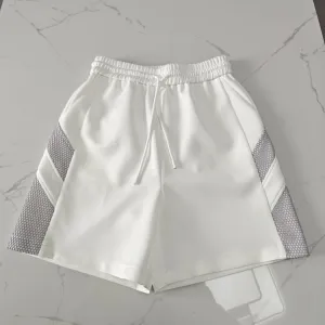 White and Gray Sport Shorts